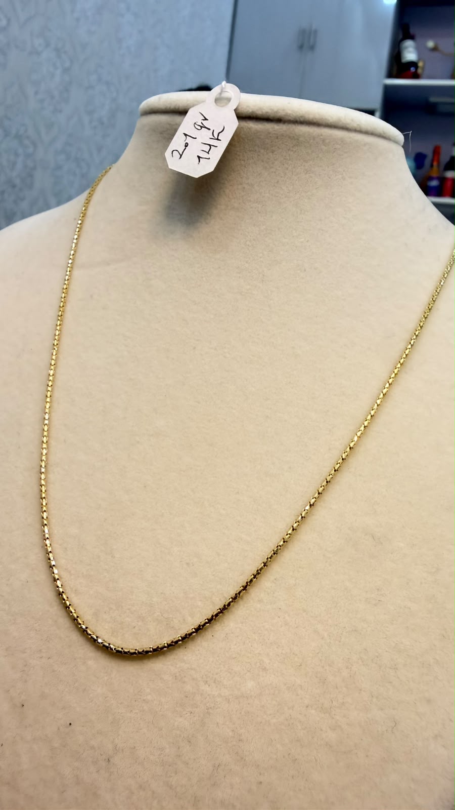CADENA SINGAPUR 2.1G 14K